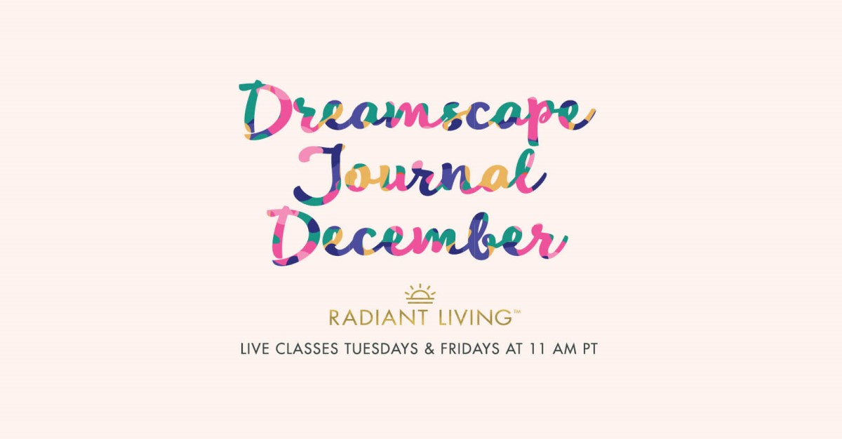 Dreamscape Journal December banner