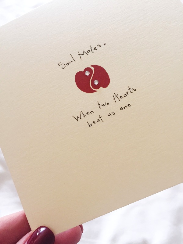 Soul Mates Anniversary Card