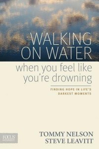 Cover image of the book "Walking on Water When You Feel Like You're Drowning"