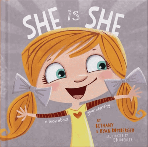 Cover image of the book "She is She"